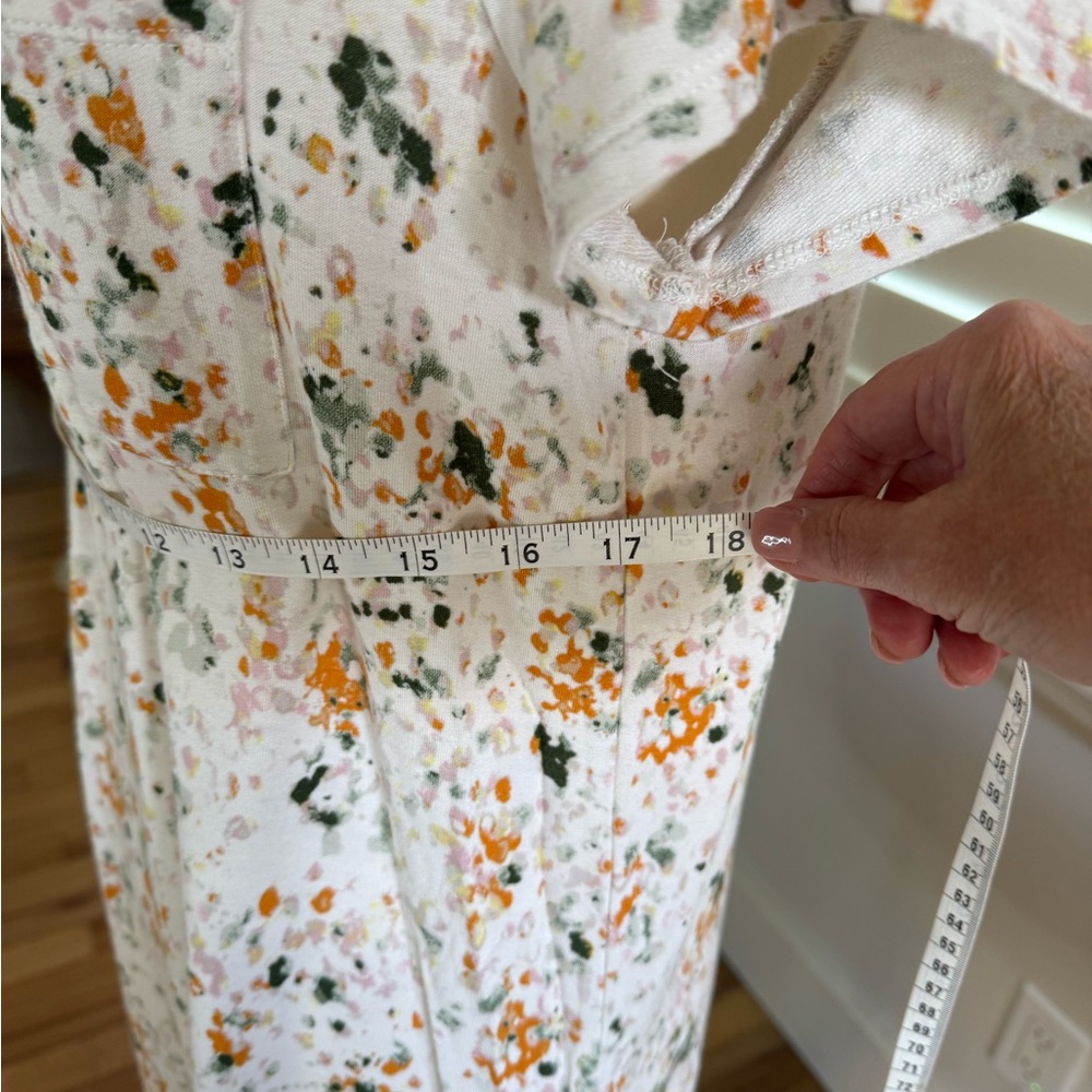 Cupio Speckled V-Neck Cute Short Sleeve Top Like New - Picture 5 of 10